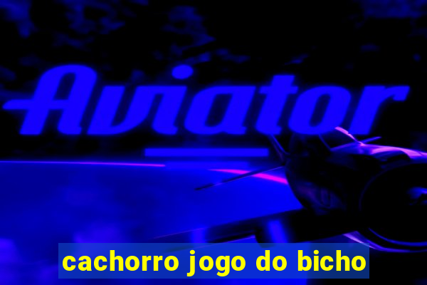 cachorro jogo do bicho